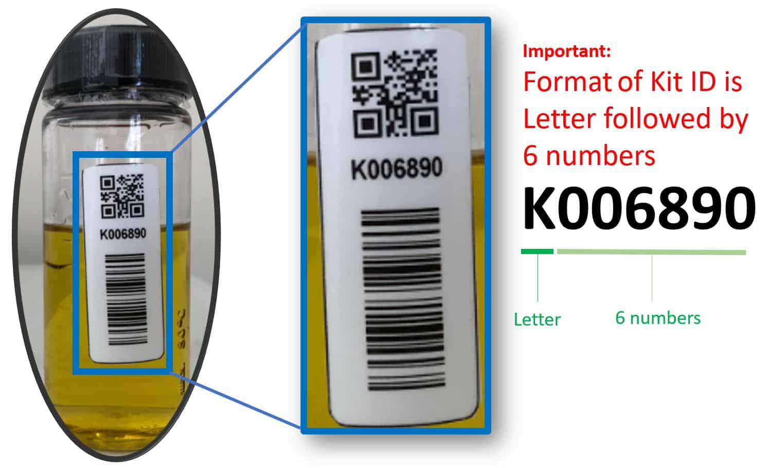 KitIDFormat Pre register samples for already created machines/assets (create sample labels step 2 of 2)